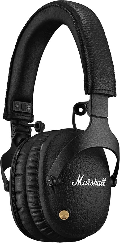 Sonido detallado y potente, ideal para audiófilos
Batería de hasta 45 horas (30 horas con ANC activado)
Botón M personalizable para funciones rápidas
Marshall Monitor II